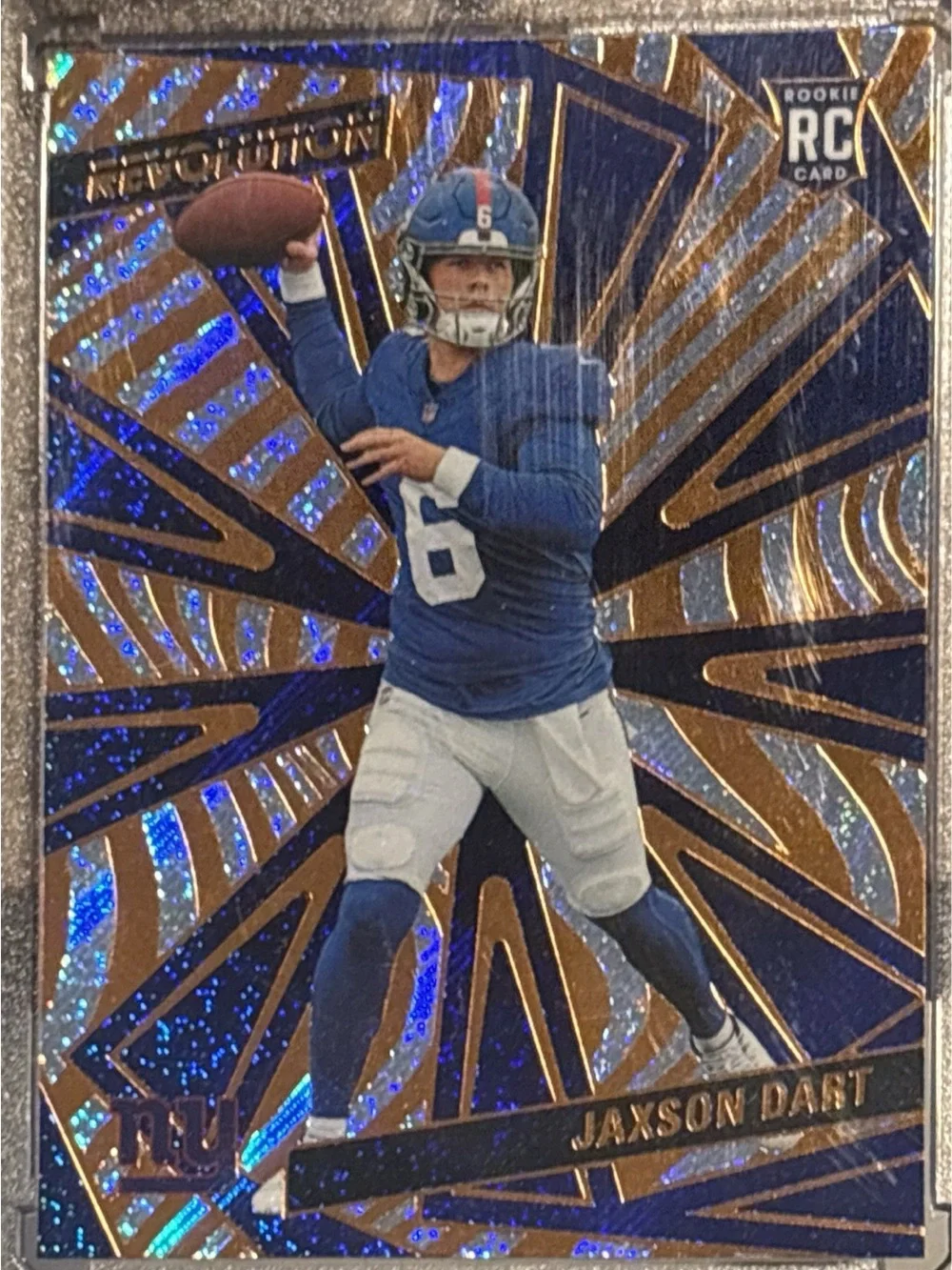 Panini Jaxson Dart Rookie Football Trading Card - Prizm